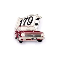 Custom zinc alloy Enamel Badge factory direct custom made car badge with pin