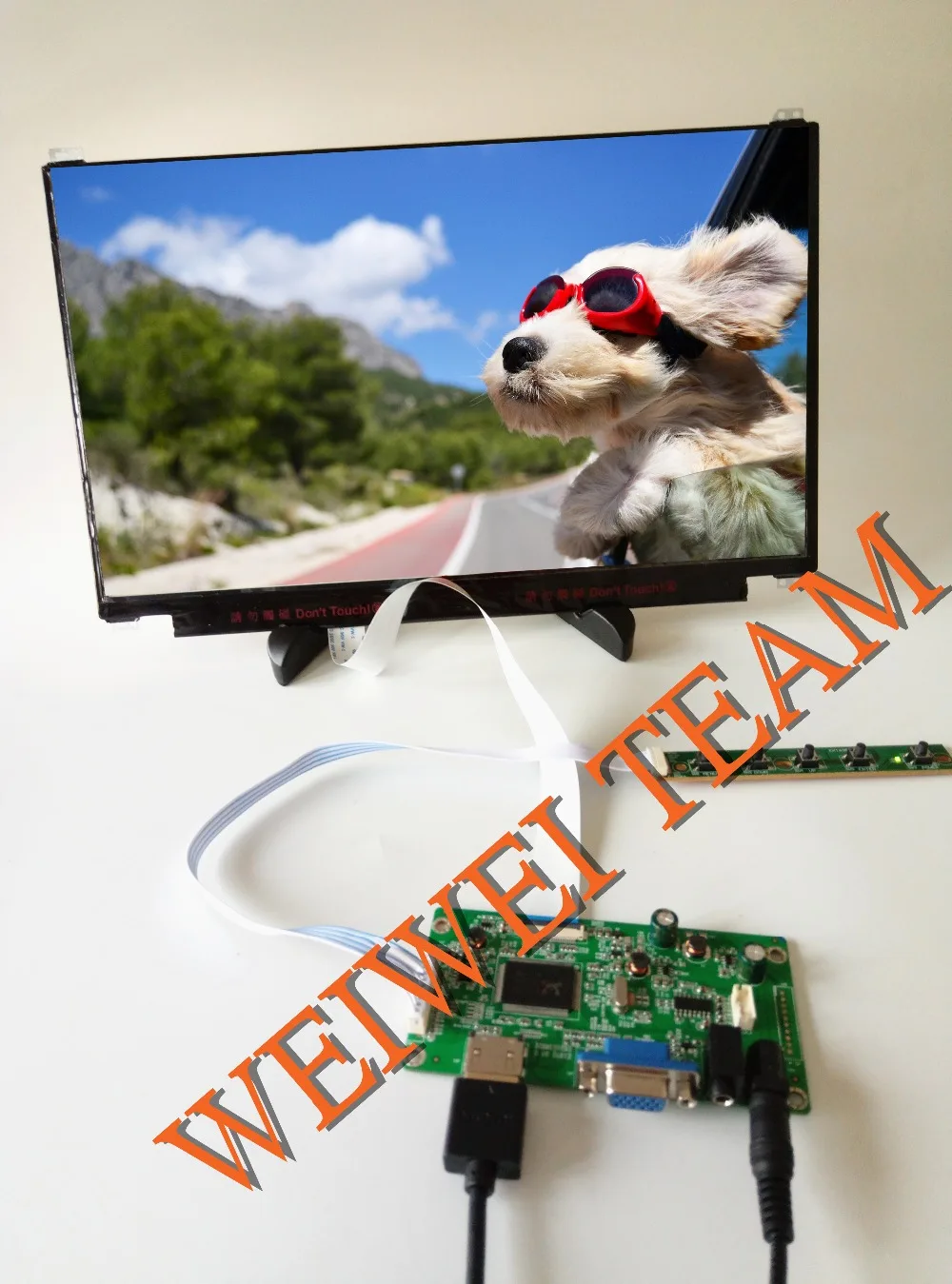 

13.3 inch 1920*1080 8 Bit Display Screen IPS 1080P HDMI LCD Module Car Raspberry Pi 3 Game PS4 Monitor DIY