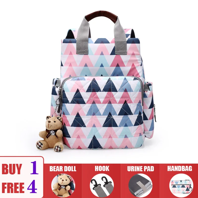 Модный подгузник для беременных, большая сумка для кормления, рюкзак для путешествий, дизайнерская коляска, Детская сумка для ухода за ребенком, подгузник, цвета