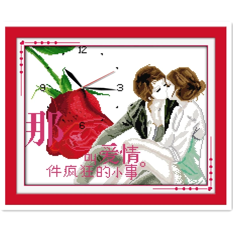 

The Small Things Of Love Painting Needlework Chinese Counted Cross Stitch Pattern Cross Stitch Kit 11CT 14CT Printed On Canvas