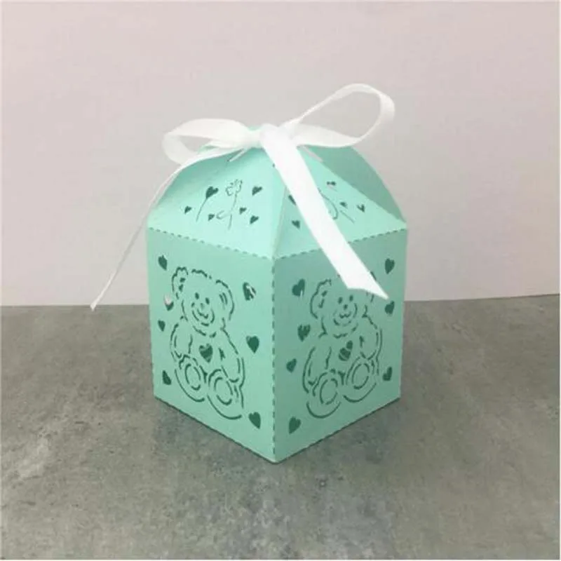 50PcsLots Laser Cut Little Bear Gift Box Favor Boxes Favor Boxes Baby Shower Favors Kids Birthday Wedding Party Decoration (13)