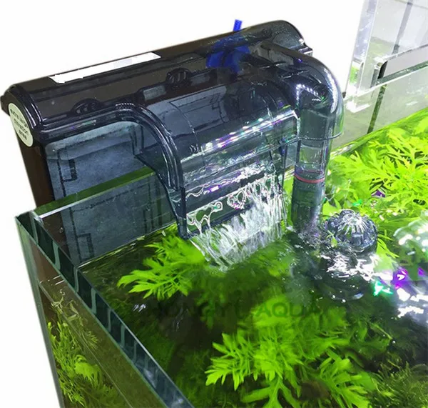 

Aquarium Waterfall filter fish Tank ulter-silent multifunctional 3IN1 filter external Wall hanging filter HI-530/HI-630