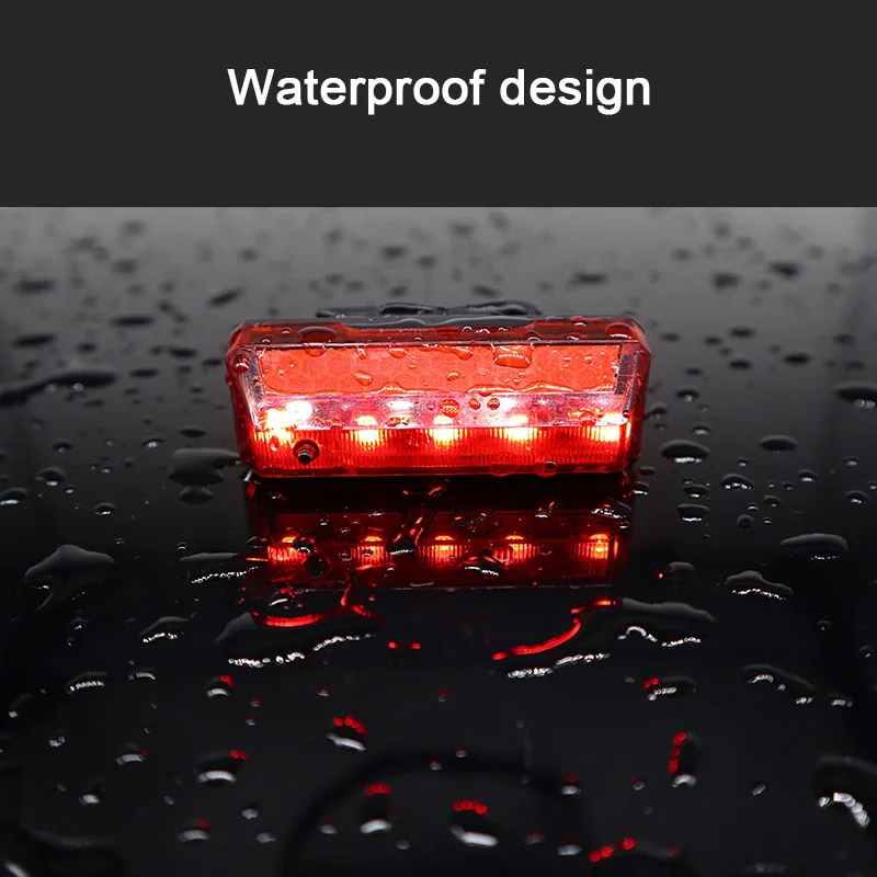 Best Bicycle Tail Light USB Rechargeable for MTB Road Bike Rear Back Light Waterproof Night Cycling safety warning LED Lamp TL2281 5