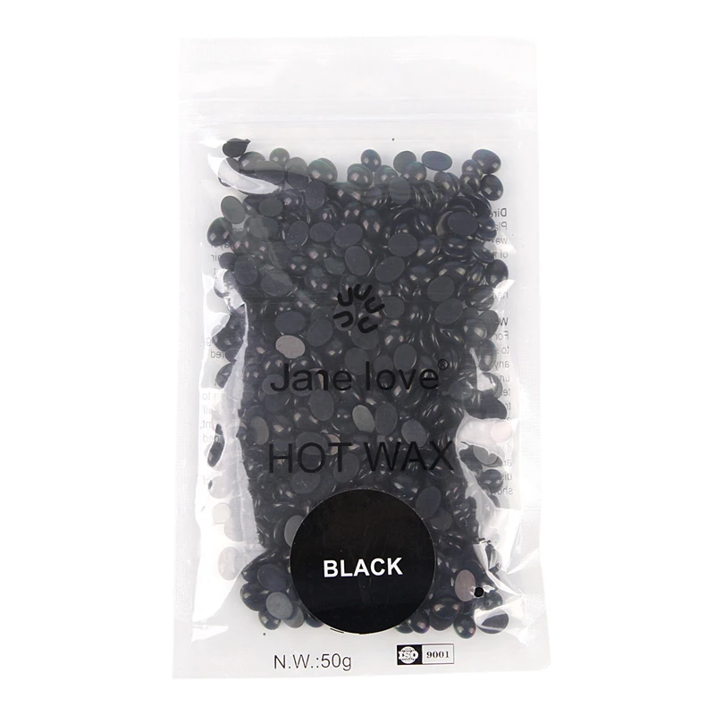 50g/bag No Strip Depilatory Hot Film Hard Wax Pellet Waxing Bikini Hair Removal Bean Beads for Face Leg Body Hair Remover