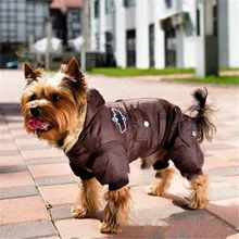 USA AIR FORCE Waterproof Puppy hoody clothes Dogs Kitten Puppy Thick Animal hoodies Coats Dog Pet warm winter Coat Jacket