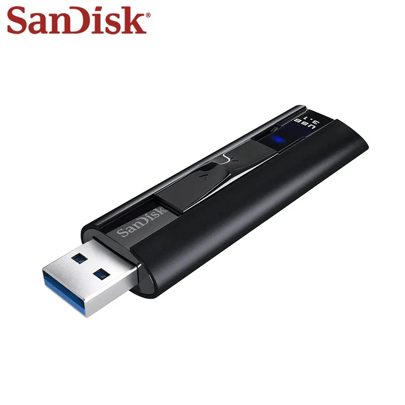  SanDisk USB Flash Drive Extreme PRO de estado sólido USB 31 de 128GB 256GB Pen Drive hasta 420 MB/S