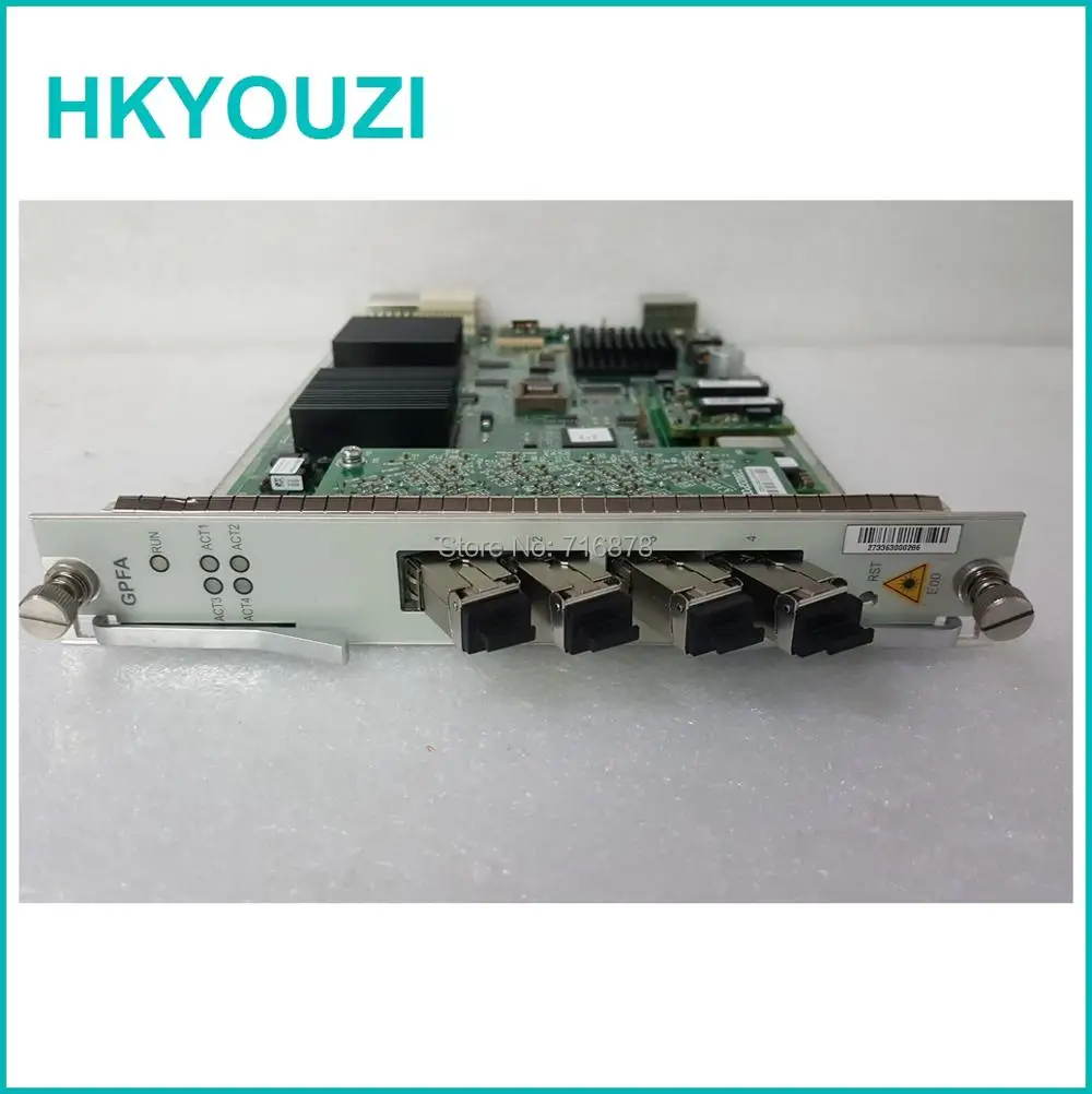 

GPFA Board , GPFAE 4 ports with 4PCS modules, GPON board use for C220 OLT