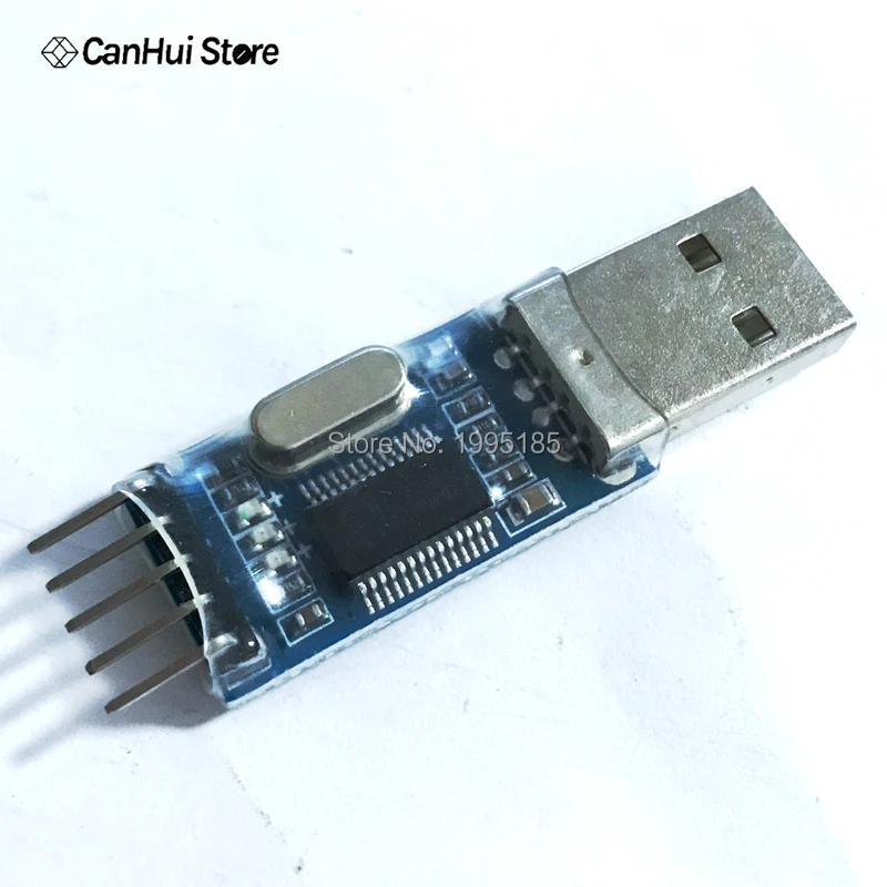 1 шт. USB к RS232 ttl конвертер адаптер модуль PL2303 с прозрачной крышкой PL2303HX модуль USB к последовательному порту