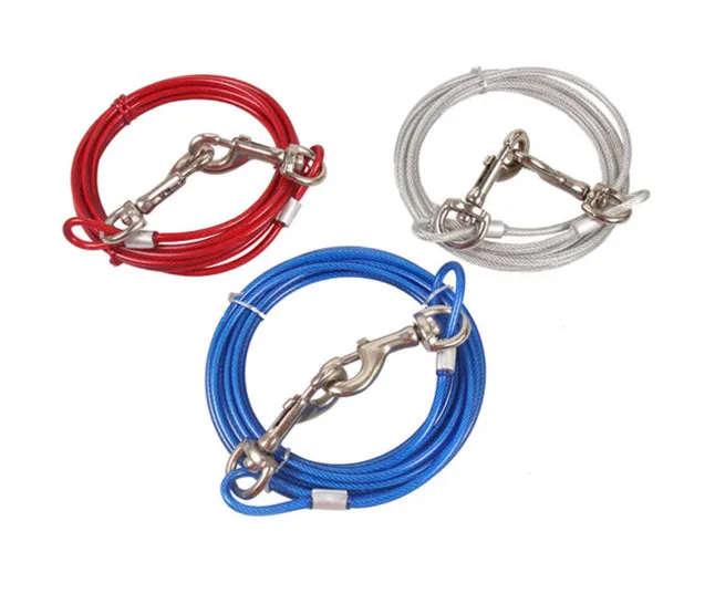 Dog Leashes 3m 5m 10m Double End Stainless Steel Strong Durable better