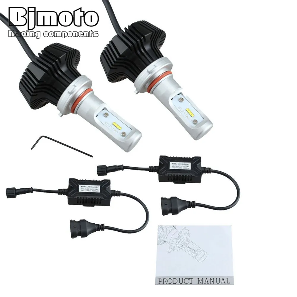 HL K6 9006 New K6 Car LED Headlight Accessories HB4 9006 Bulb Auto Front Fog Drl