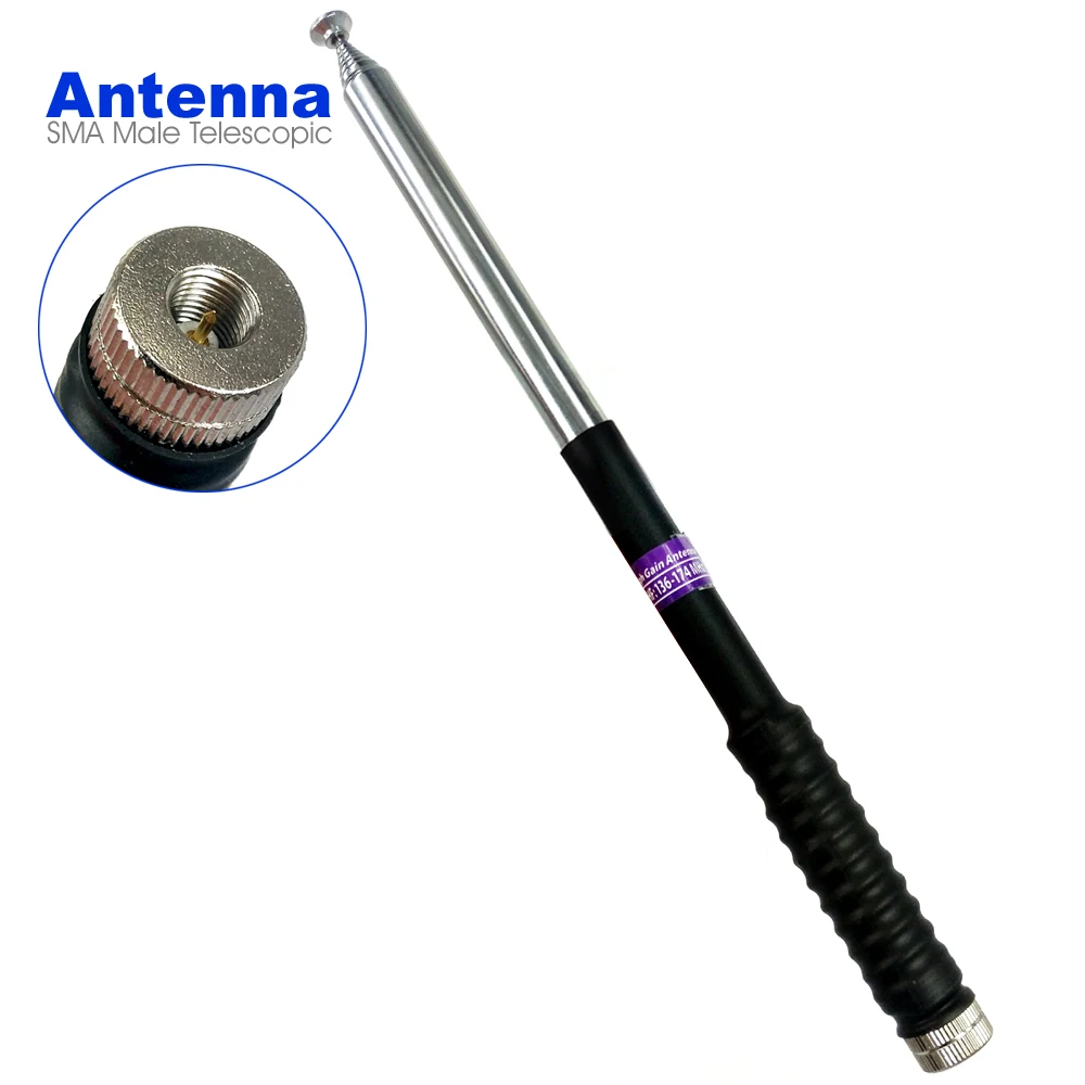 SMA Male Telescopic VHF FP10120 Antenna 1