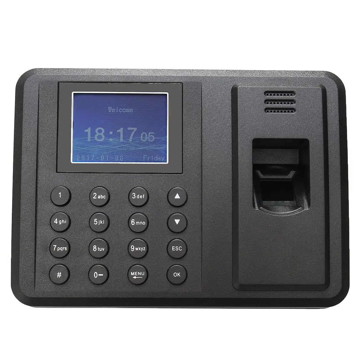220 В DC 5 В/1A USB пароль отпечатков пальцев посещаемости рабочего времени Регистраторы часы Регистраторы