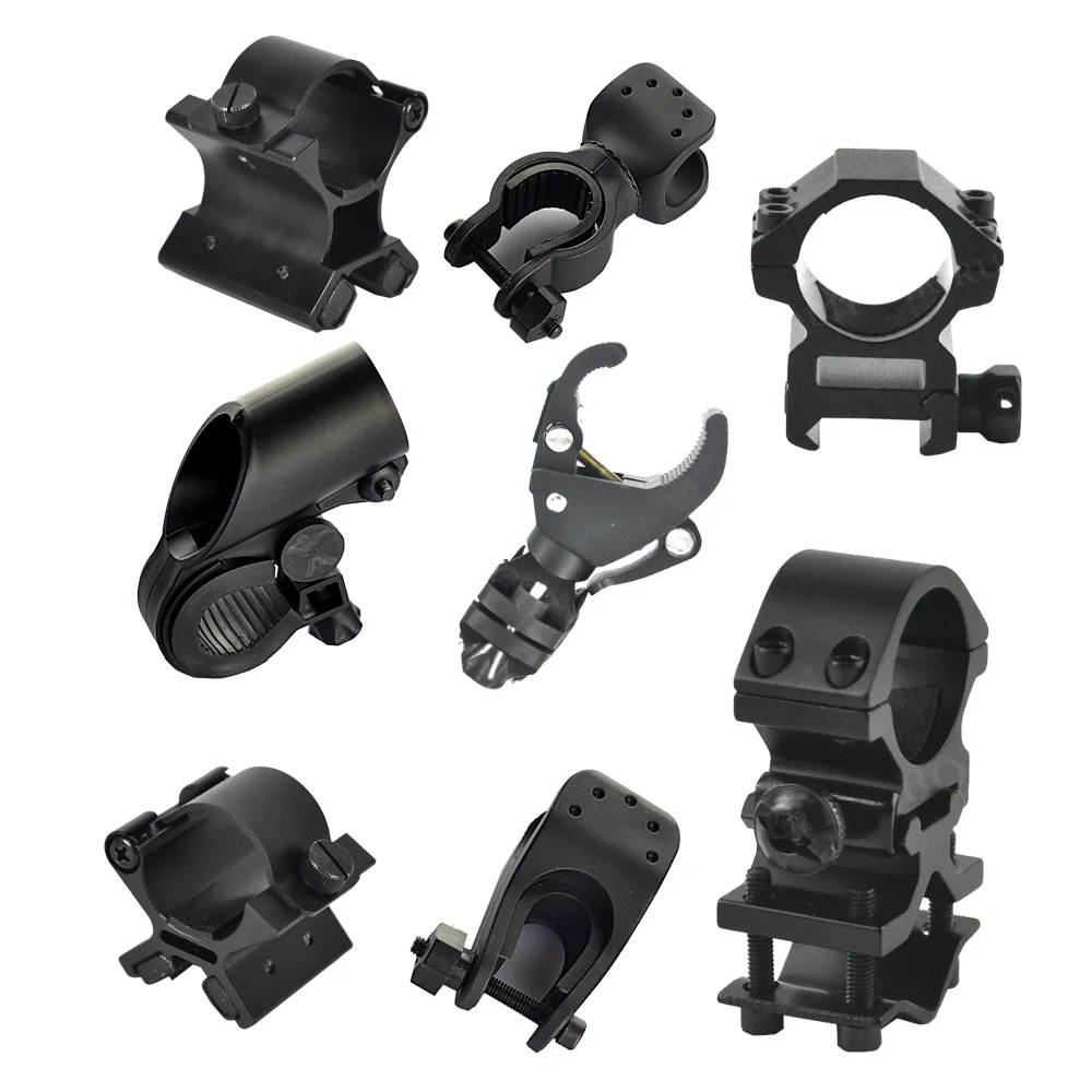 Bike Mount Universal Bicycle Flashlight Holder Handlebar Rack for Road