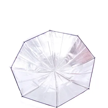 

33 "85CM granular fabric single layer umbrella outside black inside silver large umbrella CD50