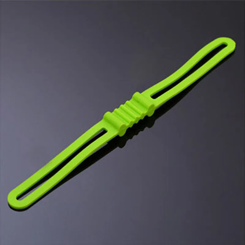 4PCS /PACK Silicone Strap Bike Front Light Holder Bicycle Handlebar Fixing Tie Bycicle Torch Flashlight Bandages Speaker Mount