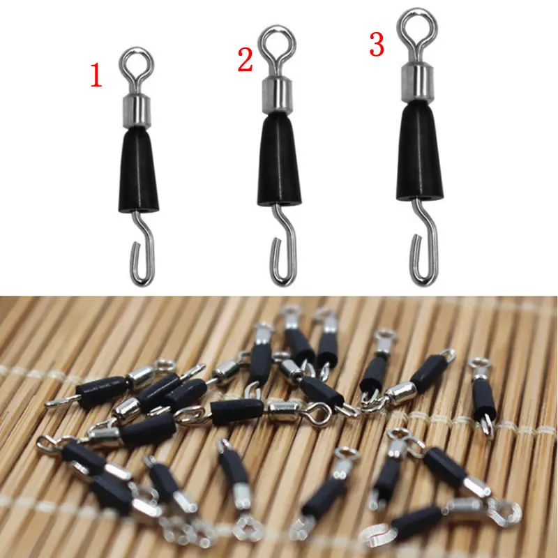 30pcs-ball-bearing-swivel-solid-rings-fishing-connector-hooks-quick-fast-link