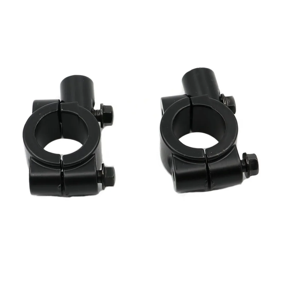 

25mm 8/10mm Rearview Mirror Adaptor Mount Clamp Rear View Mirrors Holder Bracket Motorcycle Handlebar Right/Lef -Handed Thread