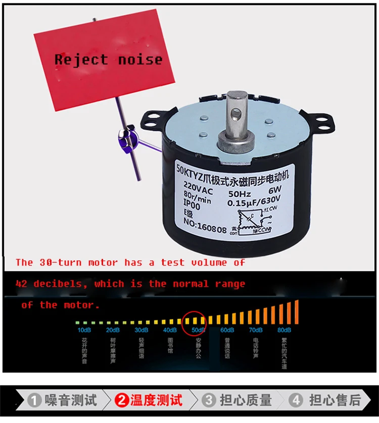 50 permanent Z постоянный магнит синхронный двигатель 220 V AC мотор положительный и отрицательный управляемый низкоскоростной микро мотор