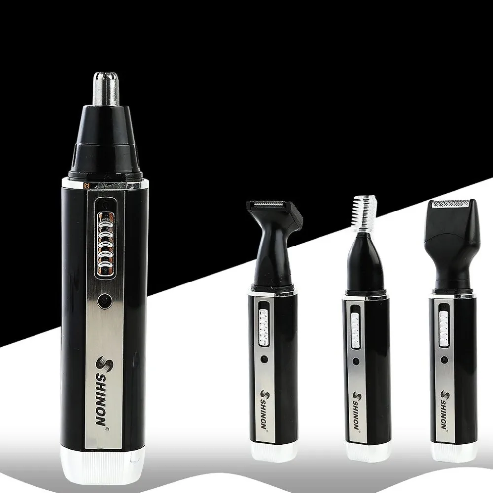  SH-2051 Multifunction 4 In 1 Electric Men Ear Nose Trimmer Rechargeable Portable Hair Clipper Shave