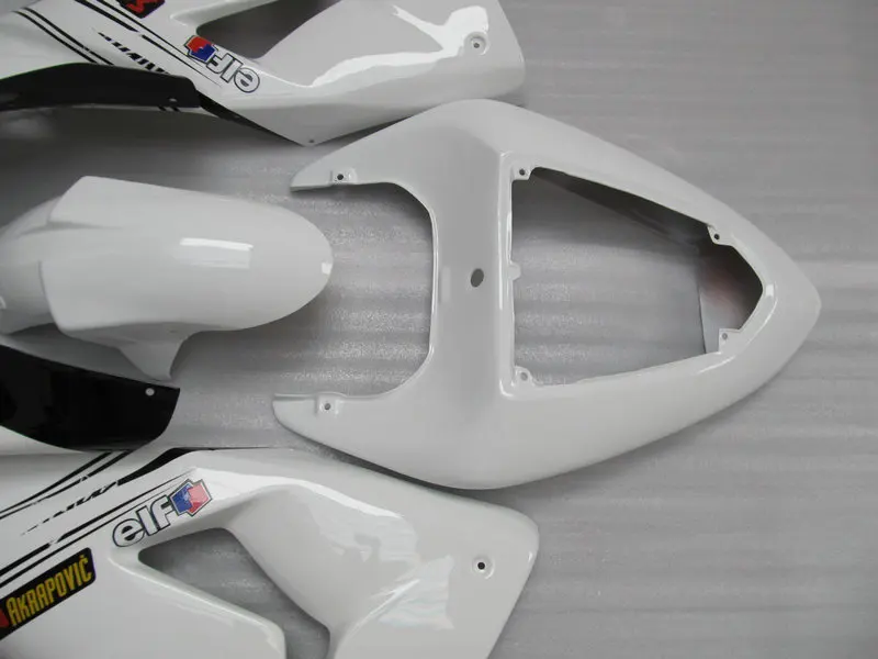 Гоночная версия обтекатель комплект для KAWASAKI Ninja ZX10R 06 07 ZX 10R 2006 2007 zx10r ABS черно белые обтекатели комплект+ подарки KA42