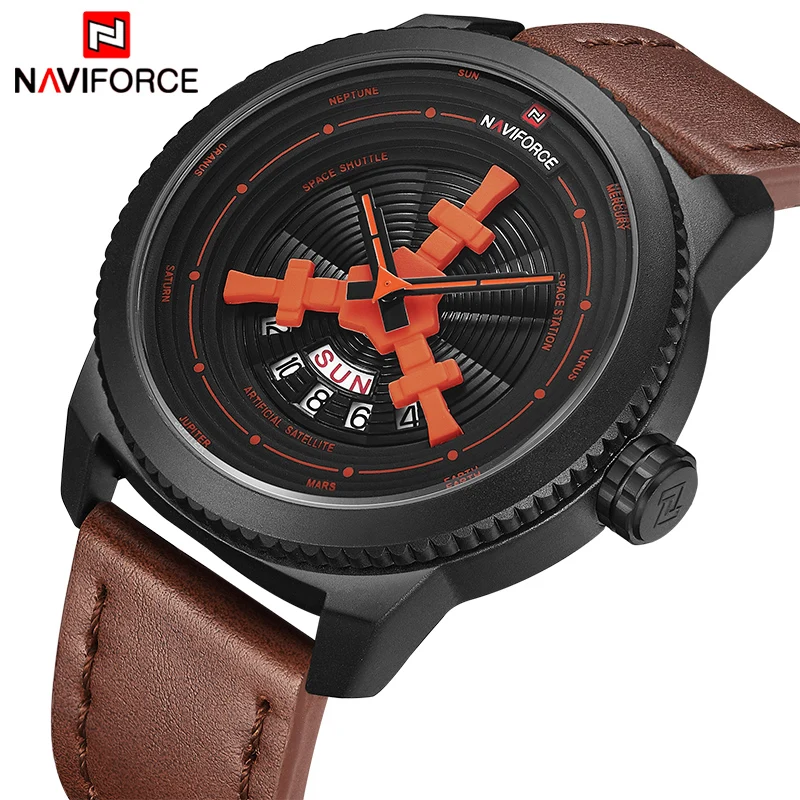 

NAVIFORCE Fashion Mens Watches Top Brand Luxury Quartz Watch Men Casual Army Military Waterproof Sport Watch Relogio Masculino
