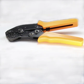 

2.8 mm Connector Plug Spring Cold Pressing Terminal Wire Pressing Pliers 6.3 Wire Cutting Jaw Manual Ratchet Type