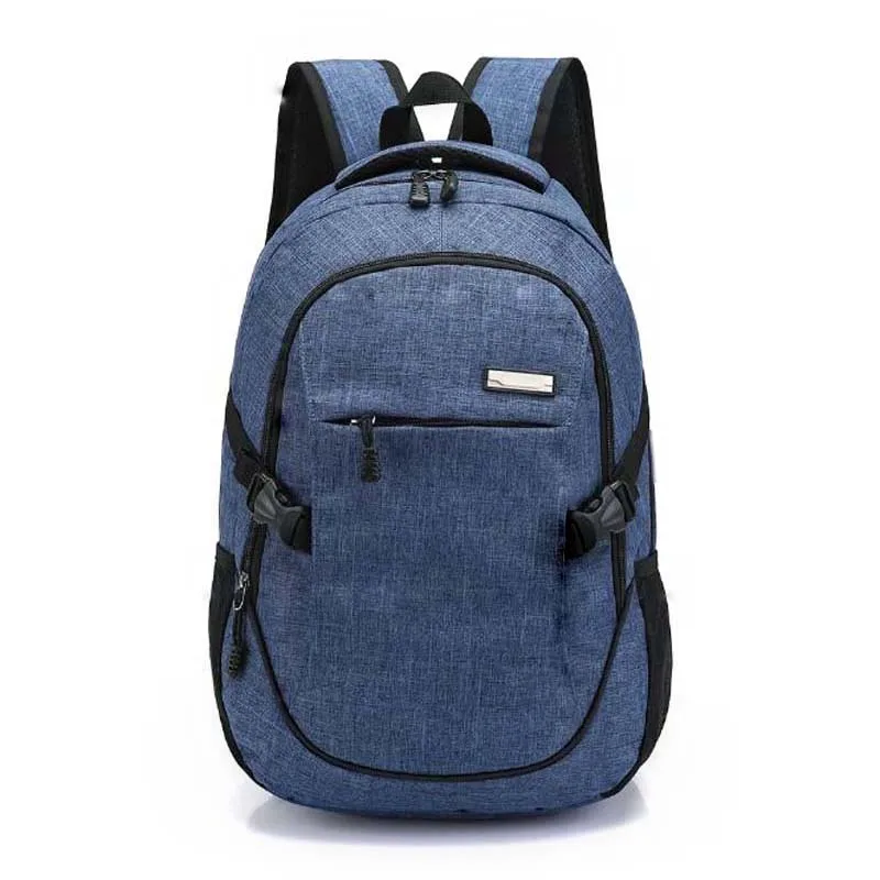 Бренд городских поездок рюкзак Для мужчин свет Backbag женские рюкзаки ноутбук рюкзак школьный для подростков для мальчиков и девочек - Цвет: Синий