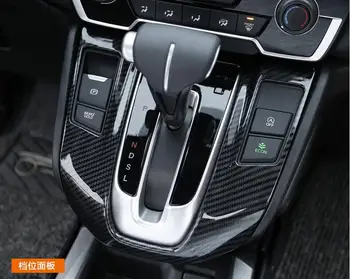 

Luxury For Honda CRV 2017 Carbon Fiber ABS Chrome Car All Kinds of Interior Accessories Cover Trim Frame Decoration Car Styling
