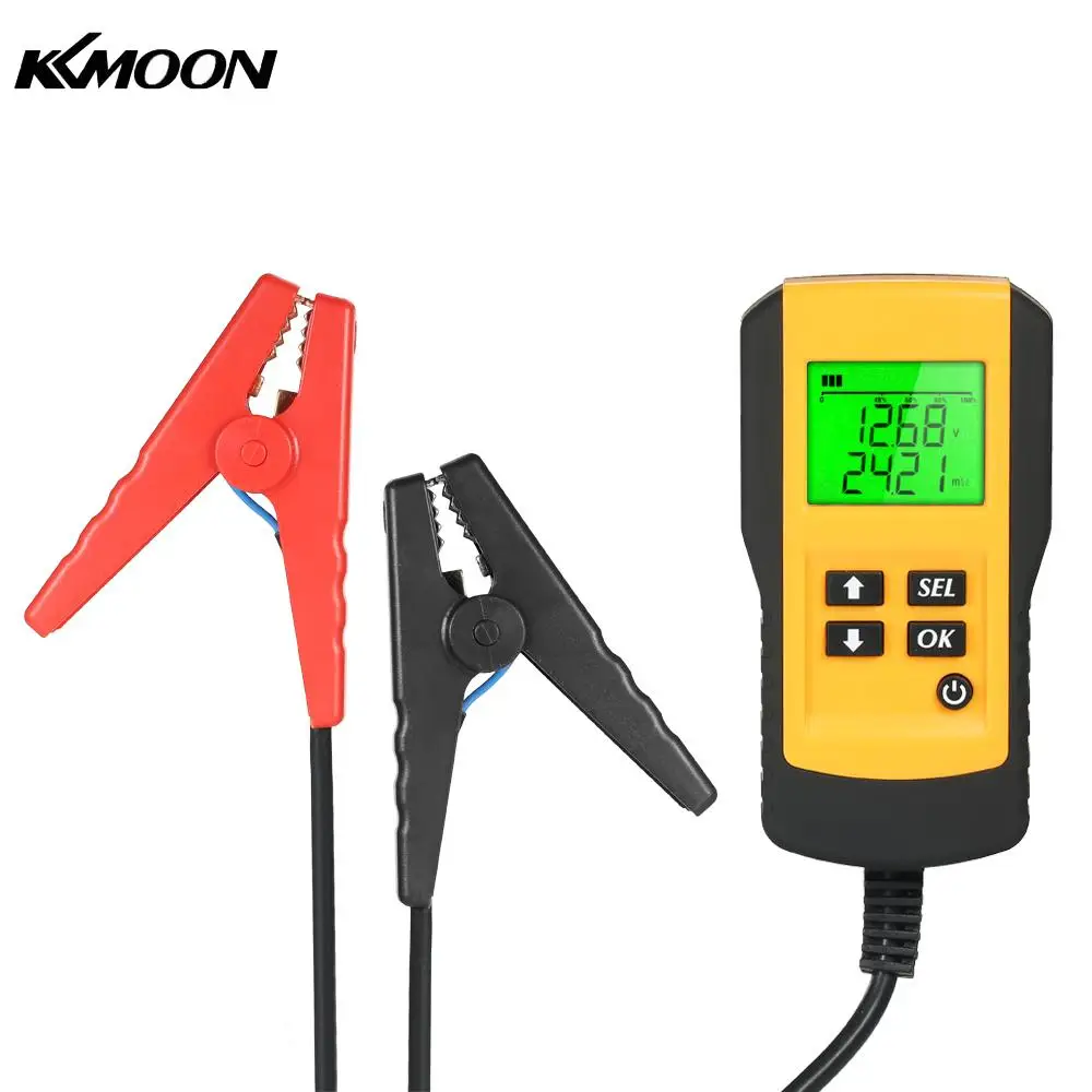 

12VCar Battery Tester Vehicle Car LCD Digital Battery Test Analyzer Auto System Analyzer Diagnostic Tool With backlight
