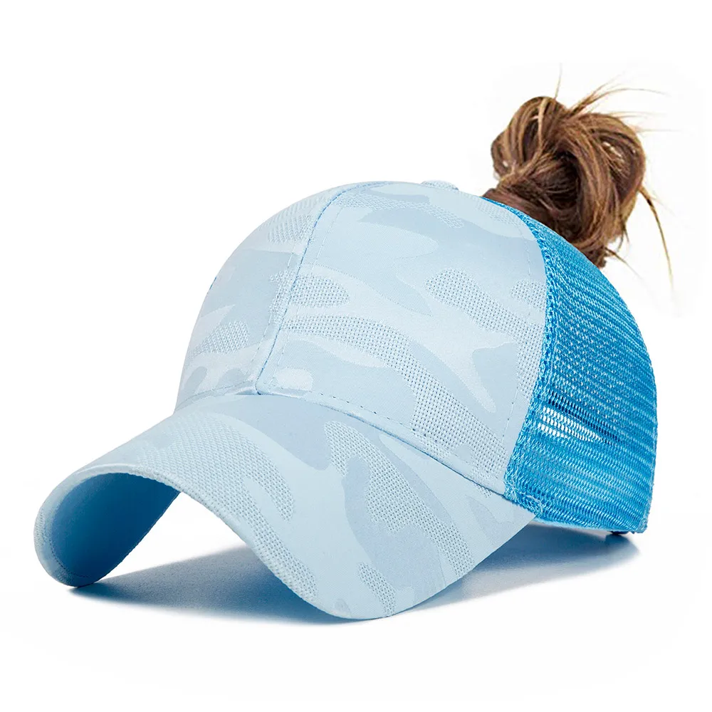 Evrfelan бейсбольная кепка с хвостом для женский рюкзак летняя сетчатая шапка женская модная хип-хоп шляпа Повседневная Регулируемая шапка для папы