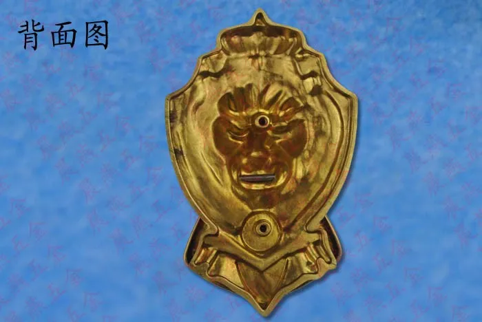 Античная китайский юань фу голова льва дверной ручки молотка справиться единорога зверя