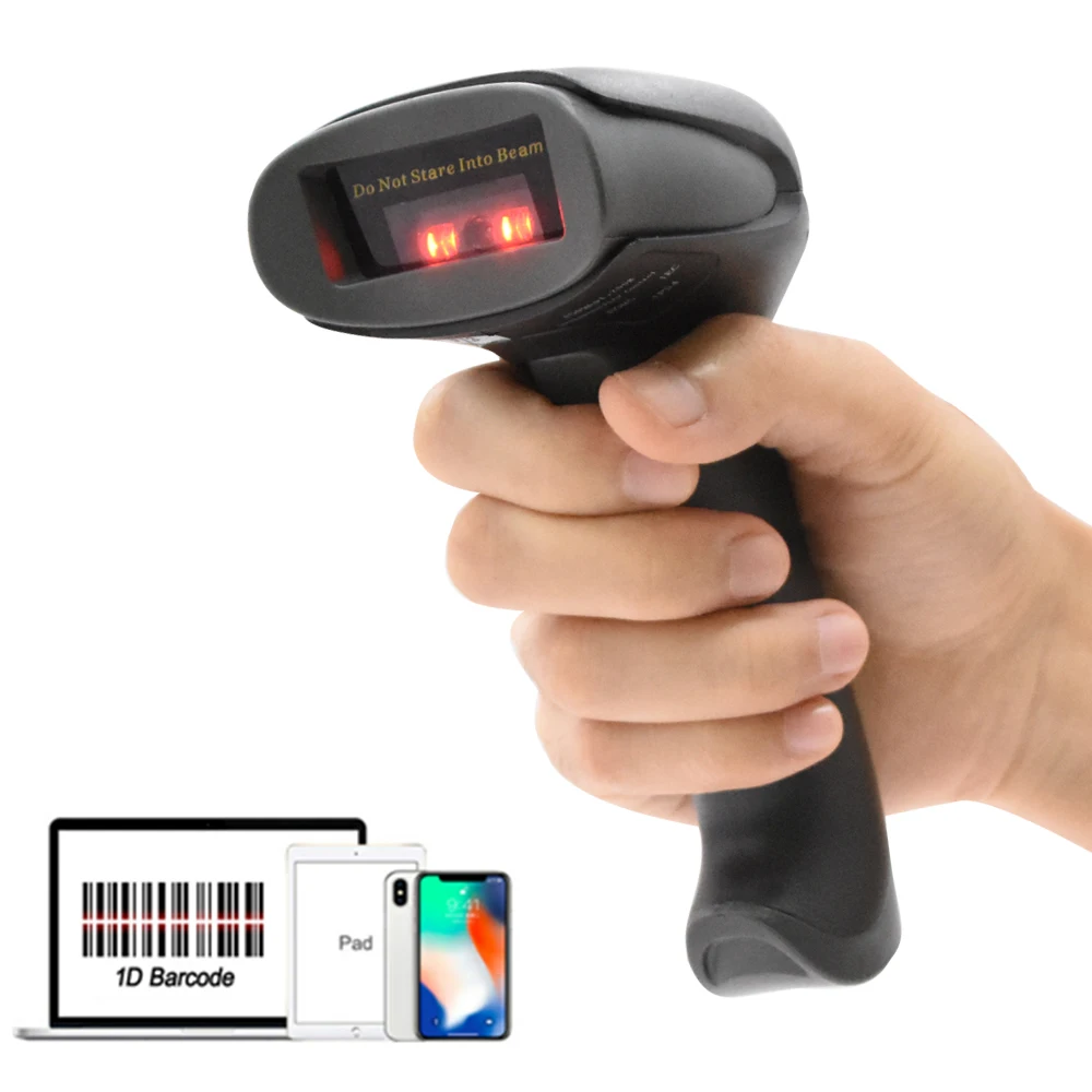 

NETUM Wireless Barcode Scanner High Speed Scanning Bar Code On Adhesive Sticker And Printed Paper HW-F13