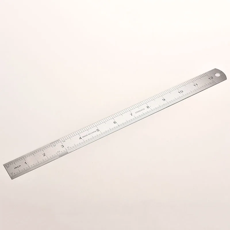 

Sewing Foot Sewing 15-30cm Stainless Steel Metal Straight Ruler Ruler Tool Precision Double Sided Measuring Tool