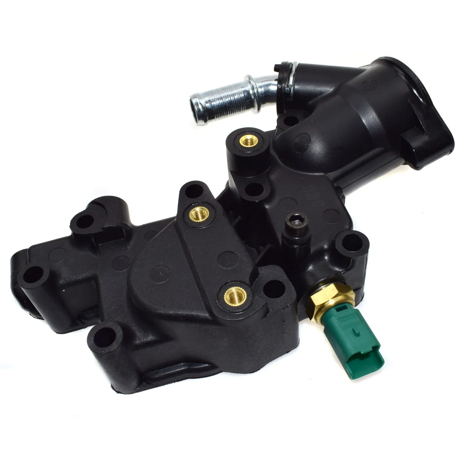Корпус термостата WOLFIGO с датчиком для Citroen C2 C3 Picasso Nemo Peugeot 1007 205 206 1336Y8 1336.P9