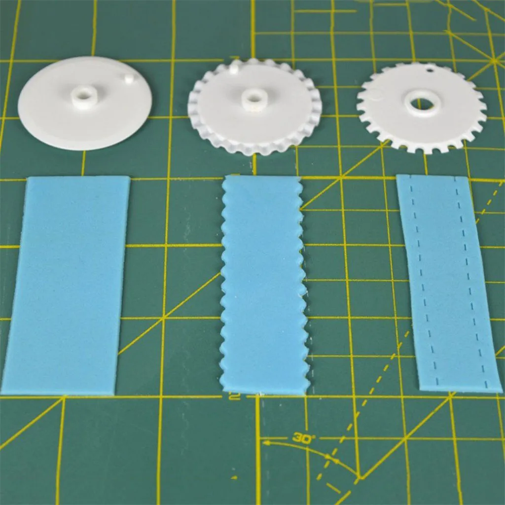 

Flower Border Fondant Embosser Ribbon Cutter Sugarcraft Cake Sugar Roller Set Cutting Tools DIY Cake Border Decorating Tools