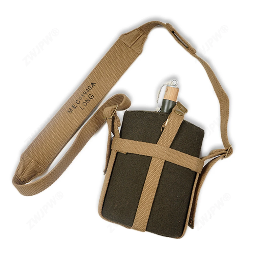 

WWII WW2 UK BRITISH ARMY P37 CANTEEN WITH STRAP XXXXXX MILITARY High Quality - World military Store