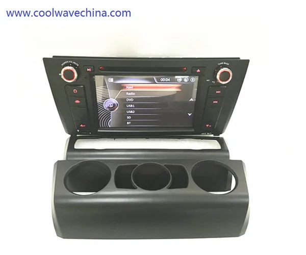 Best Wholesale! car radio DVD  wince For BM W 1 series E81 E82 E87(2004-2012) E88 116i 118i  withBluetooth BT 1080P Ipod Map 1