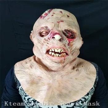 

2017 Top Grade Latex Halloween Scary Mask Movie Full Head Horror Costume Mask Zombie Face Mask Theater Prop Devil Bloody mask