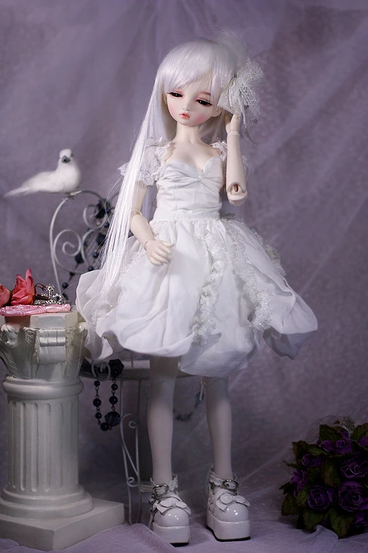 

HeHeBJD 1/4 doll girl Snow pear free eyes free shipping toy hot sale fashion dolls