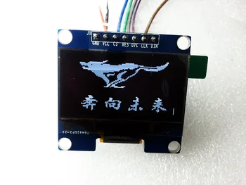 

1pcs 1.3 inch OLED display module high resolution 128X64,white on black,3-wire SPI,4 wire SPI, IIC interface High quality