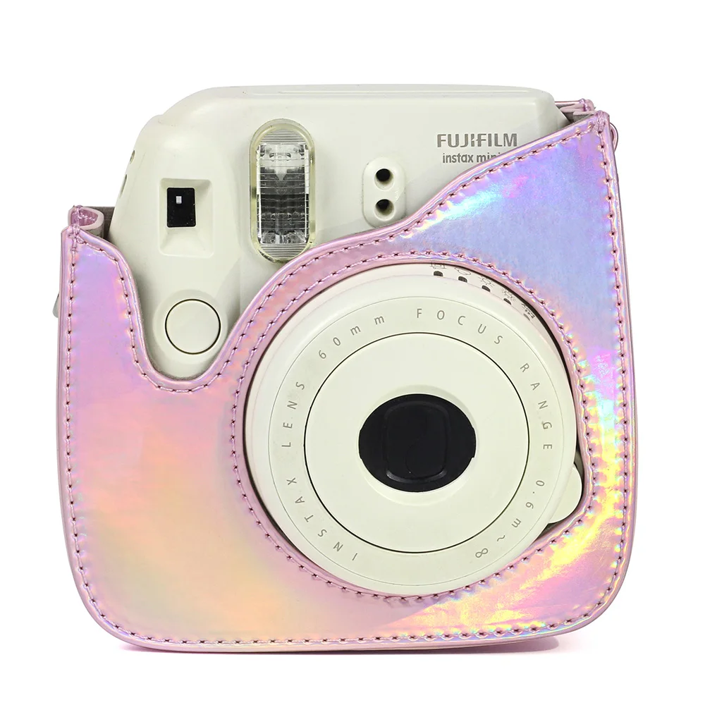 

CAIUL Mini Camera Case Bag for Fujifilm Instax Mini 9 8 8+ instax case Premium PU Leather with Shoulder Strap