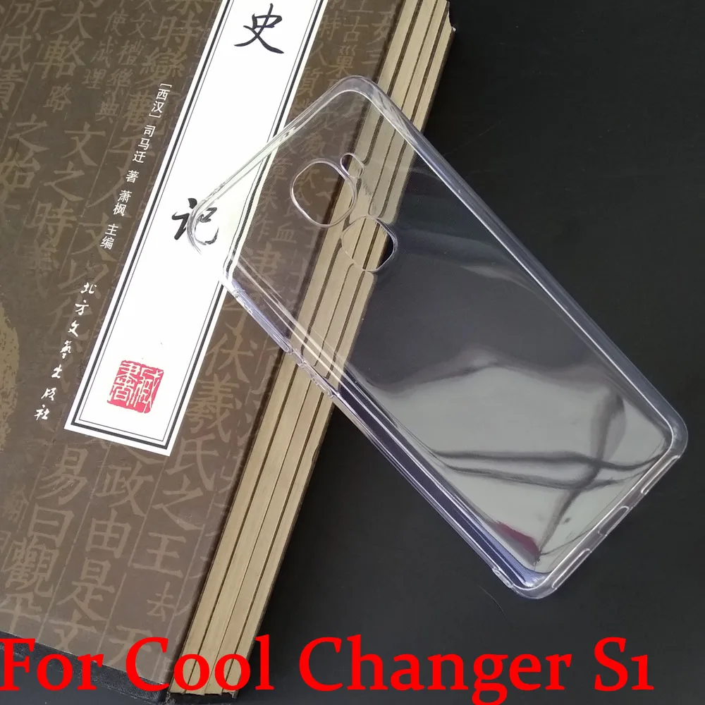 

Ultrathin TPU Case Cover For Coolpad Cool Changer S1 Transparent Soft Clear case for Cool S1 phone High Quality bag free film