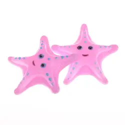 Морская звезда плавание воды игрушки розовый мягкий плавающий Rubber Duck Squeeze звук скрипучий игрушки для купания для ребенка игрушки для ванной