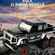 Новые Красивые Rc автомобиль 4CH 6WD рок сканеры 6x6 для вождения автомобиля Double моторы Big foot автомобиля удаленный Управление модель автомобиля внедорожных