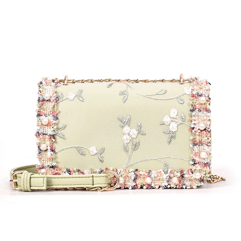

British Fashion Simple Small Square Bag Women's Designer Handbag 2019 High-quality PU Leather Chain Mobile Phone Shoulder Bags