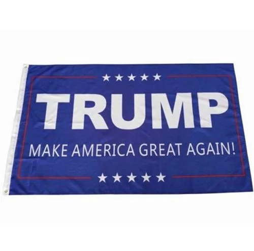 Трамп флаг двухсторонний напечатанный Дональд флаг "Трамп" держать Америку большой Дональд для США - Цвет: trump MAGA