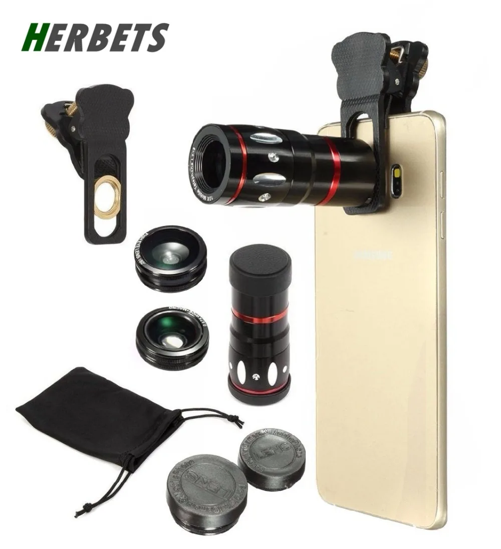10X Zoom Clip On Mobile Phone Optical Camera Lens Telephoto Universal