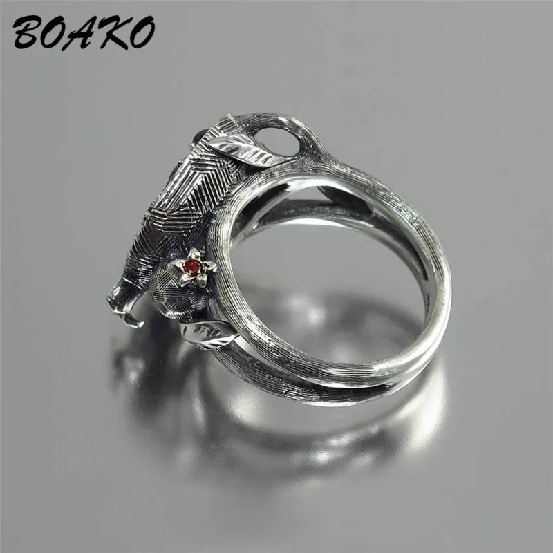 Винтажное кольцо из красного граната в форме граната, циркониевые кольца с кристаллами для женщин, этнические ювелирные изделия, серебряные свадебные кольца, подарки