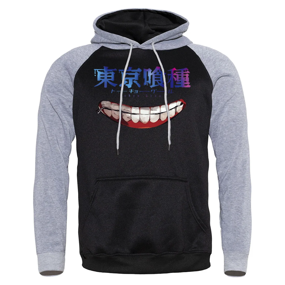Аниме 2019 одежда с надписью Tokyo Ghoul китайский толстовки Для Мужчин's кофта tiget