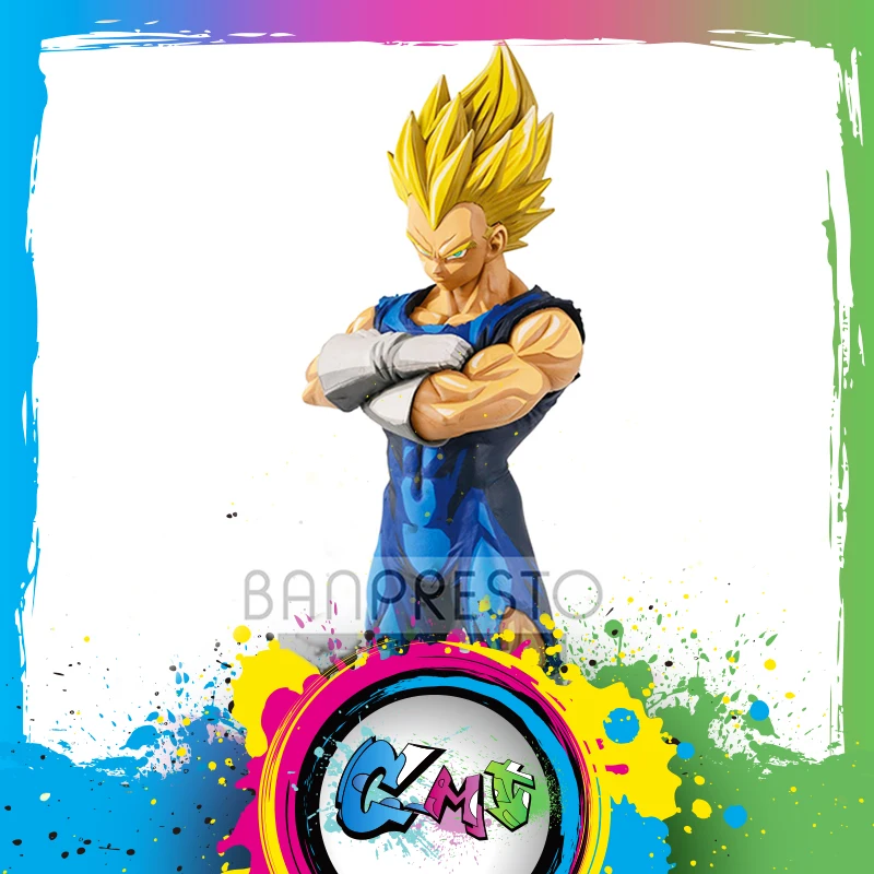 

CMT Origianl BANPRESTO Dragon Ball Z Grandista Super Saiyan Vegeta Manga Dimensions (Overseas Limited) Anime PVC Toys Figure